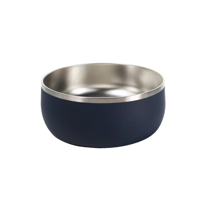 Wholesale Insulated Stainless Steel Dog Bowl Non-Skid Double Wall Pet Water Bowl Custom Logo Bulk Factory Supplier OEM ODM