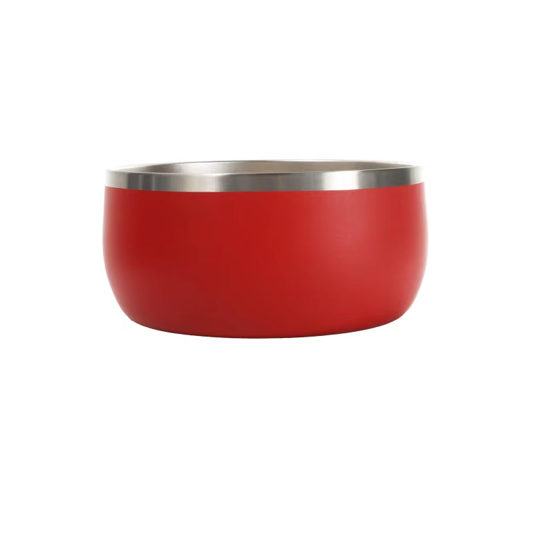 Wholesale Insulated Stainless Steel Dog Bowl Non-Skid Double Wall Pet Water Bowl Custom Logo Bulk Factory Supplier OEM ODM